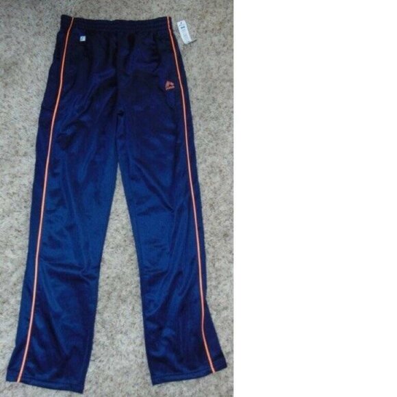Boys Athletic Pants 16/18 Blue Side Striped Dry Tek Performance Track RBX Gear - Picture 1 of 4